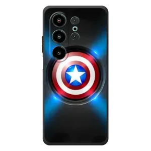 Чохол с Щітом Капітана Америки на Blackview Wave 10 (Яскраий Щит Капітана)