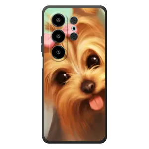 Чехол (ТПУ) Милые собачки для Blackview Wave 10 (Йоршенский терьер)