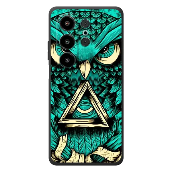 Чехол с рисунком «Зеленая сова» для Blackview Wave 10 Чехол с рисунком «Зеленая сова» для Blackview Wave 10
