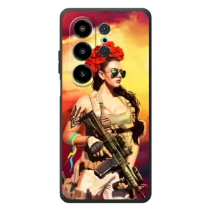 ЗСУ Чохли (TPU) для Blackview Wave 10 (Жінка солдат)
