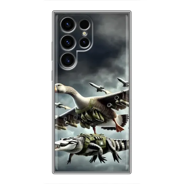 Чехол с рисунком «Гусини и крокодило» для Blackview Wave 10C Чехол с рисунком «Гусини и крокодило» для Blackview Wave 10C