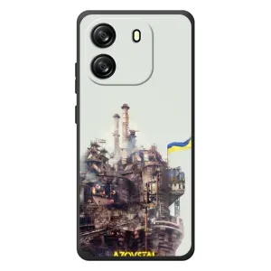 Чехлы на военную тематику для Blackview Wave 6C (Азовсталь)