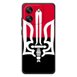 Чохли УПА (Червоно-Чорний) на Blackview Wave 6C (Герб України)