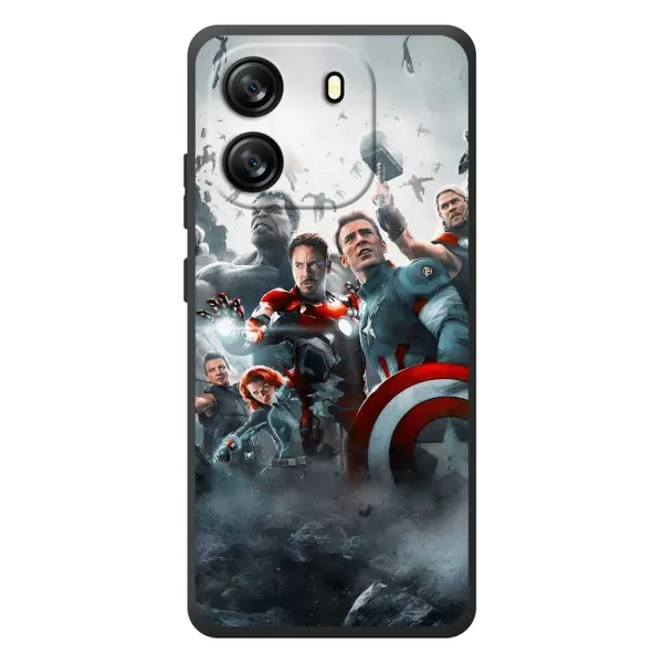 Чехол с рисунком «Команда марвел» для Blackview Wave 6C