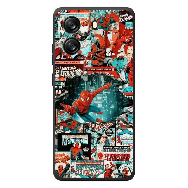 Чехол с рисунком «Комиксы Человек Паук» для Blackview Wave 6C