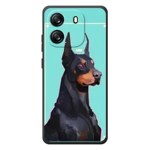 Чехол ДОБЕРМАН для Blackview Wave 6C (Король доберман)