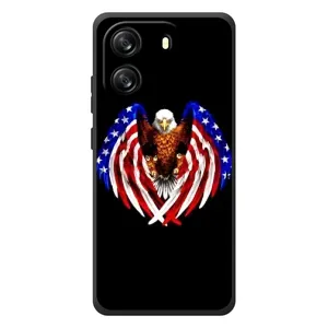 Чохол Прапор USA для Blackview Wave 6C (Крила США)