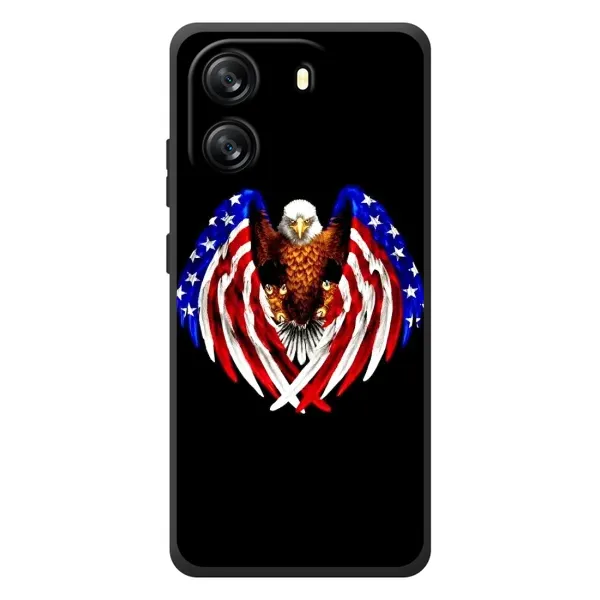 Чехол с рисунком «Крылья США» для Blackview Wave 6C Чехол с рисунком «Крылья США» для Blackview Wave 6C