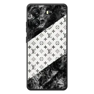 Чехол Стиль Louis Vuitton на Blackview Wave 6C (LV на белом)