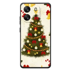 Чохол новорічна ялинка на Blackview Wave 6C (Новорічний принт)