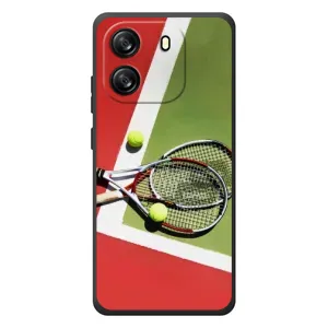Чехлы с принтом Спортивная тематика для Blackview Wave 6C (Ракетки теннис)