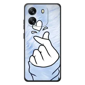 Чехлы (Знак сердечка) на Blackview Wave 6C (Сердечка знак)
