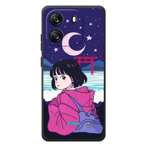 Чехол с персонажами АНИМЕ на Blackview Wave 6C (Синобу Миякэ)