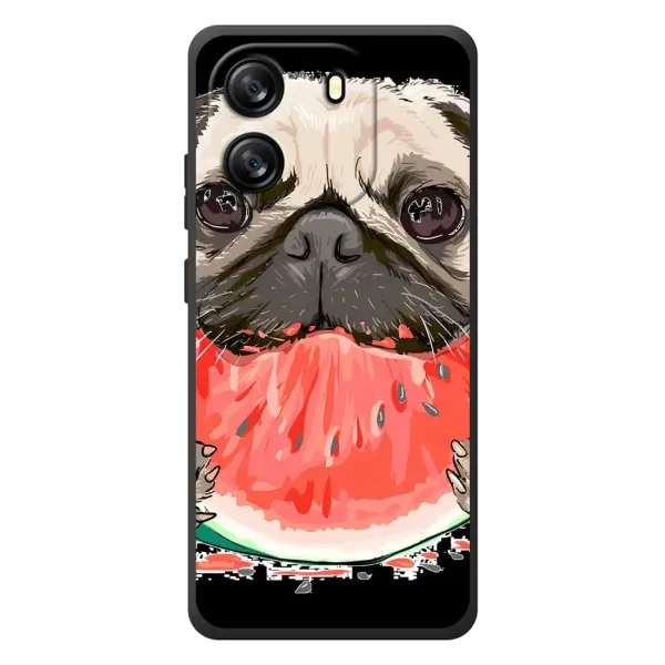 Чехол с рисунком «Смешной Мопс» для Blackview Wave 6C Чехол с рисунком «Смешной Мопс» для Blackview Wave 6C