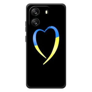 Силиконовый Чехол на Blackview Wave 6C (Я-Украина) (Украинское сердце)