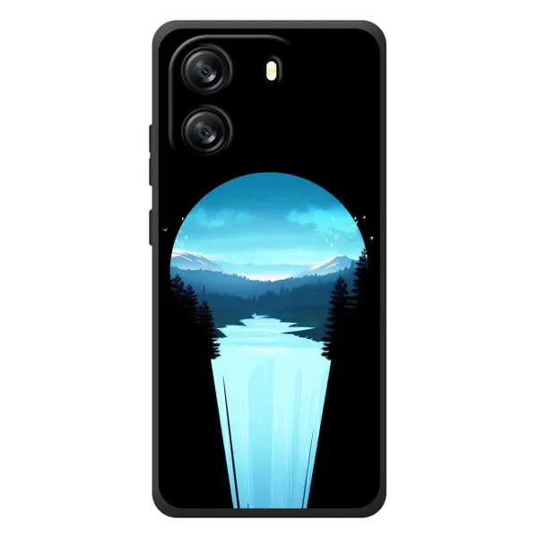 Чехол с рисунком «Синий Водопад» для Blackview Wave 6C Чехол с рисунком «Синий Водопад» для Blackview Wave 6C