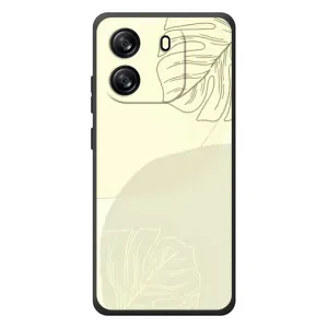 Чохол квітковий дизайн для Blackview Wave 6C (Зелений фон)