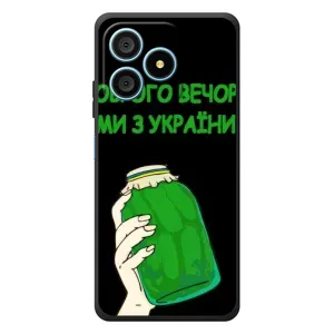 Чехол на Blackview Wave 9C Украинский дизайн (Банка, Доброго вечора)