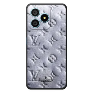 Текстурный Чехол Louis Vuitton для Блэквью Вейв 9С (Белый ЛВ)