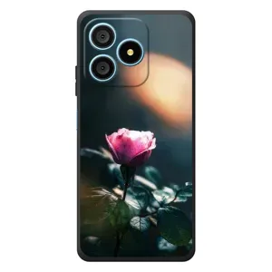 Чехлы с принтом Розочки для Blackview Wave 9C (Цветок ночной)