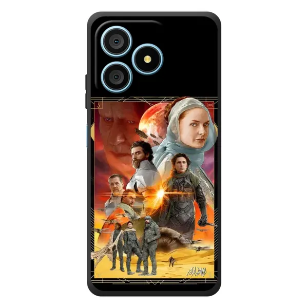 Чехол с рисунком «Д Ю Н А» для Blackview Wave 9C