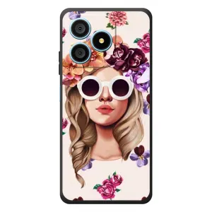 Чохол з картинкою Модні Дівчата Blackview Wave 9C (Дівчина в окулярах)