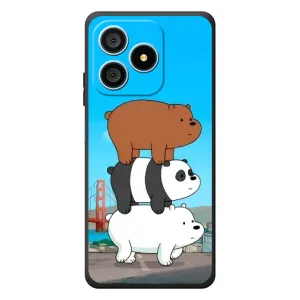 Чехлы с Пандами на Blackview Wave 9C (Друзья)