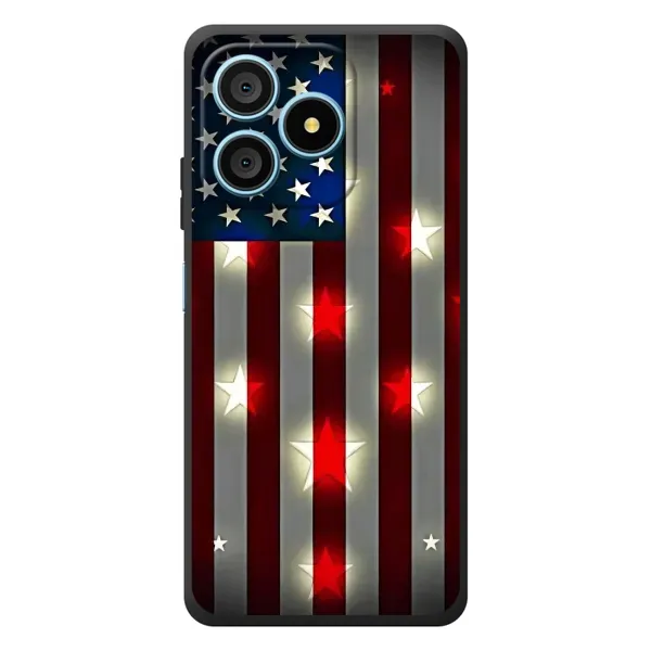 Чехол с рисунком «Флаг США 2» для Blackview Wave 9C Чехол с рисунком «Флаг США 2» для Blackview Wave 9C