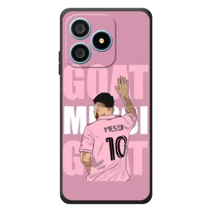 Чехлы Лео Месси в Майами на Blackview Wave 9C (GOAT MESSI)