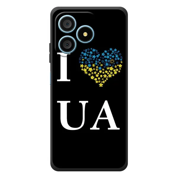 Чехол с рисунком «I Love UA» для Blackview Wave 9C Чехол с рисунком «I Love UA» для Blackview Wave 9C