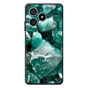 Чохол (Дорого-богато) на Blackview Wave 9C (Смарагд)