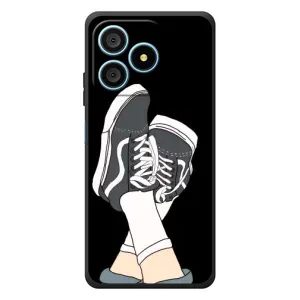 Чехол с Прикольным принтом на Blackview Wave 9C (Кеды)