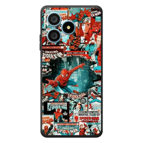 Чехол с рисунком «Комиксы Человек Паук» для Blackview Wave 9C Чехол с рисунком «Комиксы Человек Паук» для Blackview Wave 9C