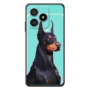 Чехол ДОБЕРМАН для Blackview Wave 9C (Король доберман)