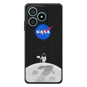 Силиконовый бампер с принтом "Наса" на Blackview Wave 9C (Космонавт NASA)