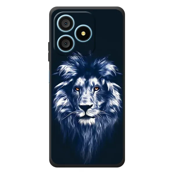 Чехол с рисунком «Лев - синий» для Blackview Wave 9C Чехол с рисунком «Лев - синий» для Blackview Wave 9C