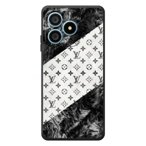 Чехол Стиль Louis Vuitton на Blackview Wave 9C (LV на белом)