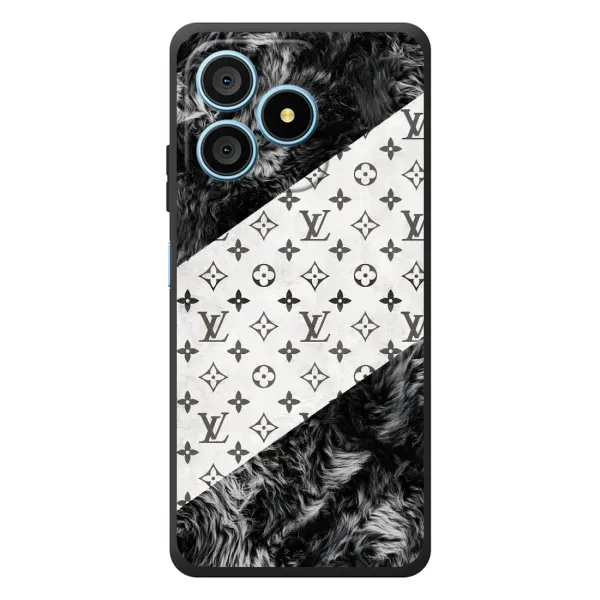 Чехол с рисунком «LV на белом» для Blackview Wave 9C Чехол с рисунком «LV на белом» для Blackview Wave 9C