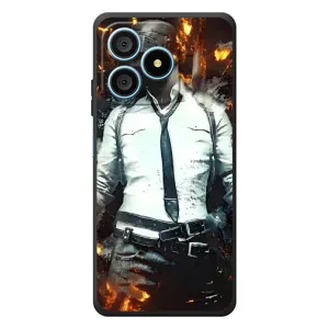 Чохол з картинкою "Герой Pubg" на Blackview Wave 9C (Man Пубг)