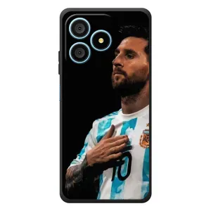 Чехлы Лео Месси Аргентина для Blackview Wave 9C (Месси Капитан)