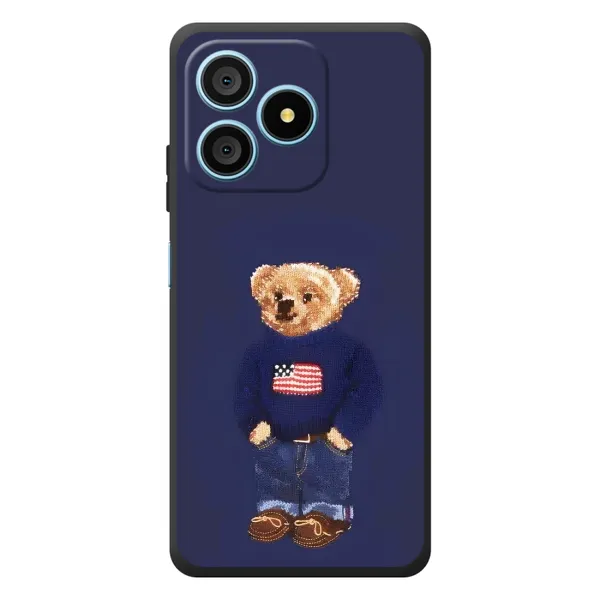 Чехол с рисунком «Мишка USA» для Blackview Wave 9C