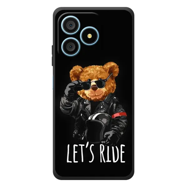 Чехол с рисунком «Модный Мишка» для Blackview Wave 9C