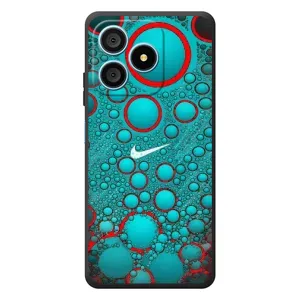 Силиконовый Чехол на Blackview Wave 9C с картинкой Nike (Найк зеленый)