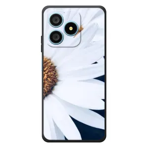 Чехол с ромашками на Blackview Wave 9C (Пол ромашки)