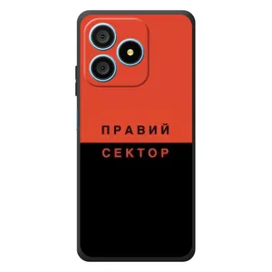 Чехлы УПА (Красно-Чёрный) на Blackview Wave 9C (Правый Серктор)