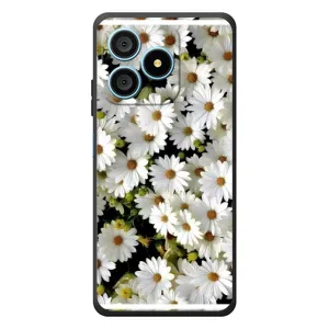 Чехол с ромашками на Blackview Wave 9C (Рамка в ромашках)