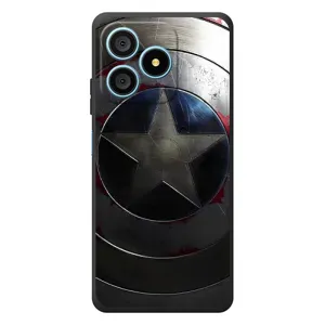 Чохол с Щітом Капітана Америки на Blackview Wave 9C (Ретро Щит Капітана)