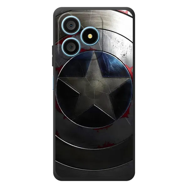 Чехол с рисунком «Ретро Щит Капитана» для Blackview Wave 9C Чехол с рисунком «Ретро Щит Капитана» для Blackview Wave 9C
