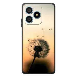 Силиконовый Чехол с одуванчиками на Blackview Wave 9C (Роздумаханый одуванчик)