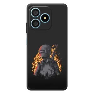 Чохол з картинкою "Герой Pubg" на Blackview Wave 9C (В полум'ї)